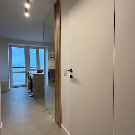 Skyline Manhattan Na 16 Pietrze Z Parkingiem I Klimatyzacja Apartament Łódź